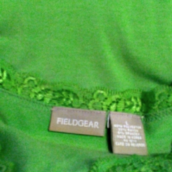 Field Gear L Lacey Sleeveless Tank Top - Picture 4 of 4